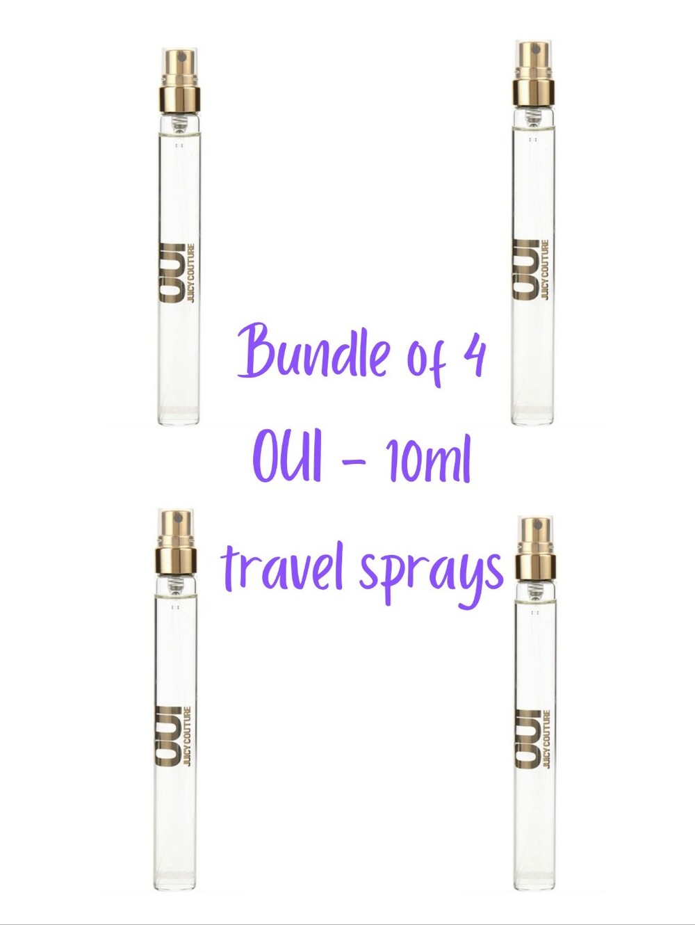 Bundle of 4: OUI 10ml Travel Sprays